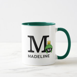 Caneca MARVE O MARTIAN™ Mad Adicionar Seu Nome & Inicial