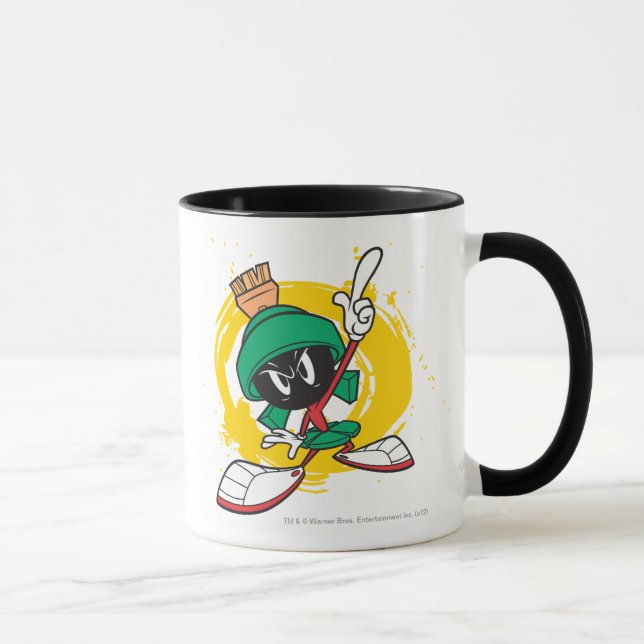 Caneca MARVIN O MARCIANO™ Apontando para Cima (Direita)