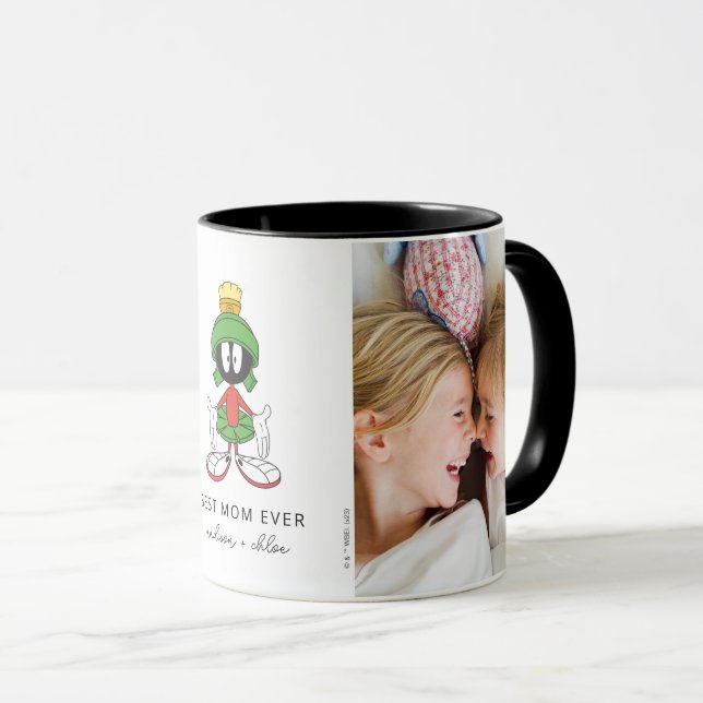 Caneca MARVIN THE MARTIAN™ | Melhor Foto da Mãe (Frente Esquerda)