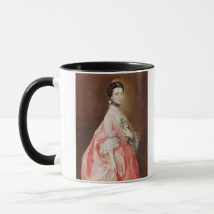 Caneca Mary pouco, senhora mais atrasada Carr (óleo em
