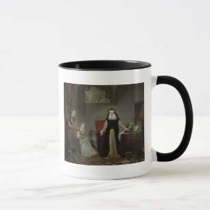 Caneca Mary Stuart no momento de sair para