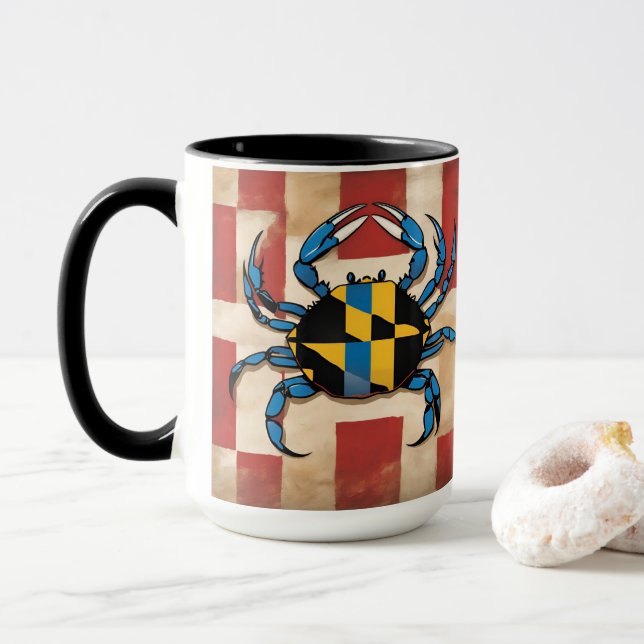 Caneca Maryland Blue Crab (Com Donut)