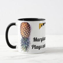 Maryland Swingers Mug - Mapa e Abacaxis