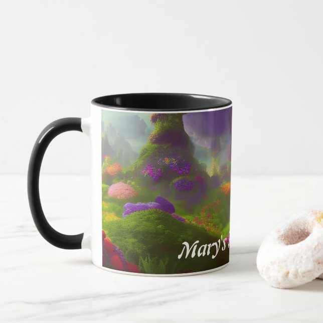 Caneca Mary's Morning Tea Personalizável (Com Donut)