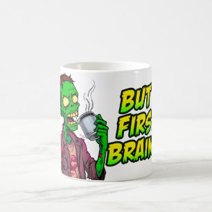 Caneca Mas Primeiro Cérebros Xícara de Café Dive