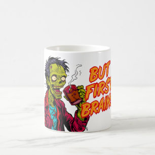 Caneca Mas Primeiro Cérebros Xícara de Café Dive