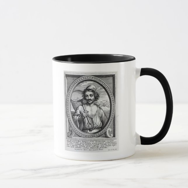 Caneca Masaniello, gravado por Petrus de Iode (Direita)