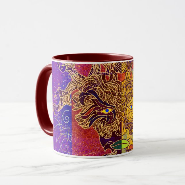Caneca Máscara de Aprendiz do Zymurgista Mug (Frente Esquerda)