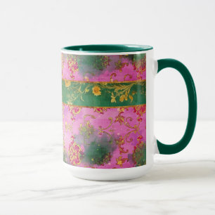 Caneca Máscara de Grunge Rosa Selvagem - Mug, Copa