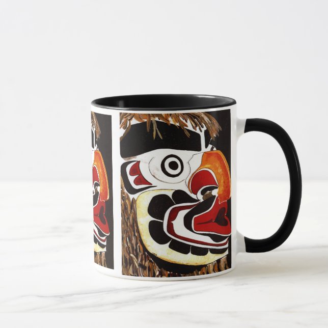 Caneca Máscara do cedro (Direita)