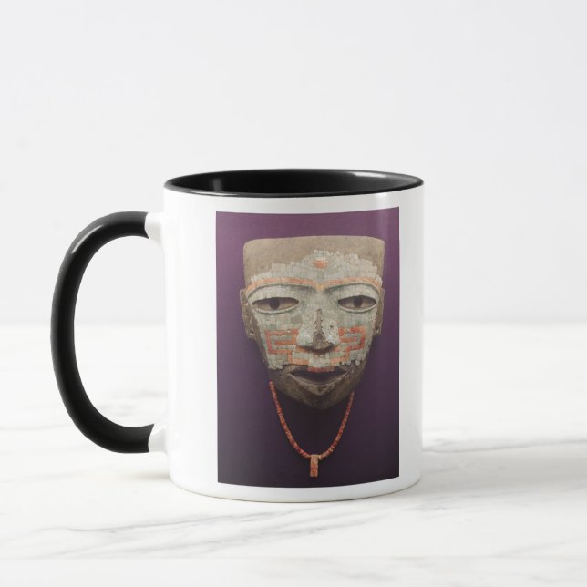Caneca Máscara fúnebre de Teotihuacan (Esquerda)
