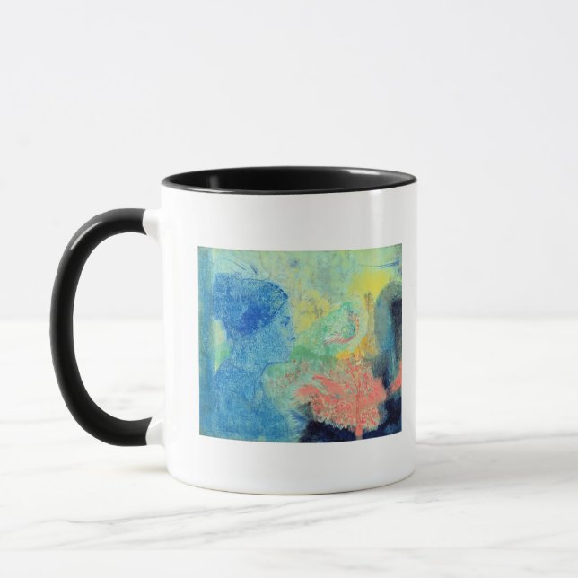 Caneca Máscaras do sono (pastel no papel (Esquerda)