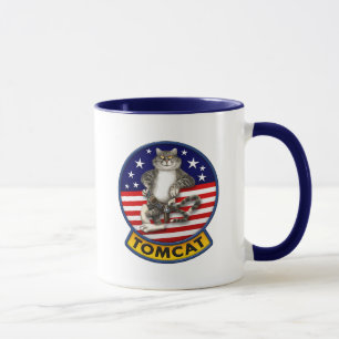 Caneca Mascote de F-14 Tomcat