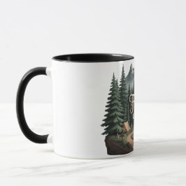 Caneca Mata de café da floresta - Perder a minha mente