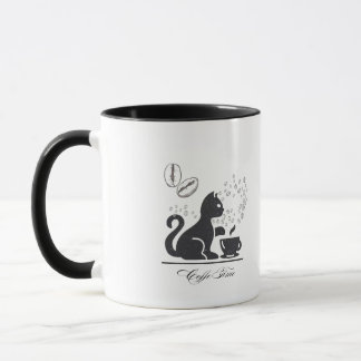Caneca Mata de Gato Mágico - Gato Preto Místico