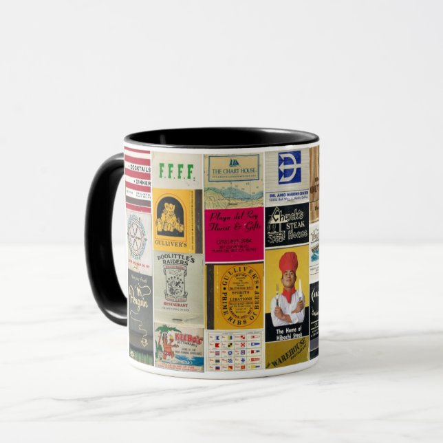 Caneca Matchbooks da Greater Del Rey (Playa e Marina) (Frente Esquerda)