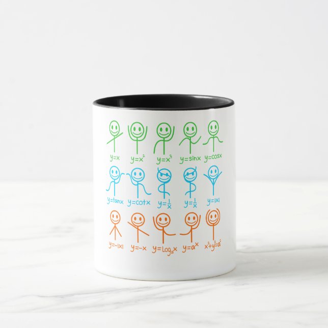 Caneca Math Teacher Dance Equation Mathematic Maths (Centro)