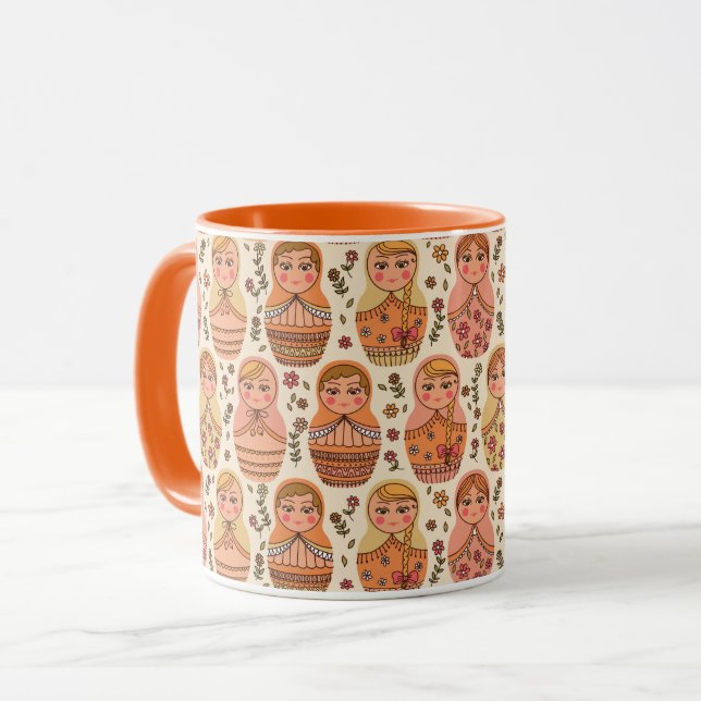 Caneca Matreshka Mug (Frente Esquerda)
