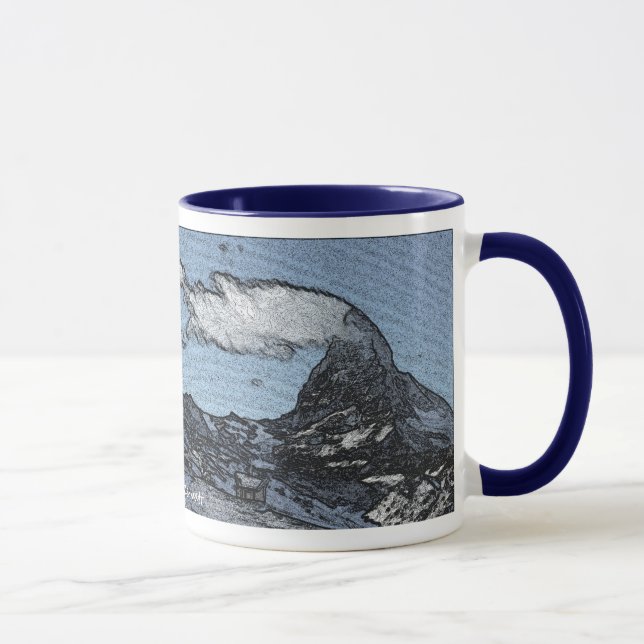 Caneca Matterhorn, Zermatt (Direita)
