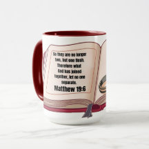 Matthew 19:6 Mug