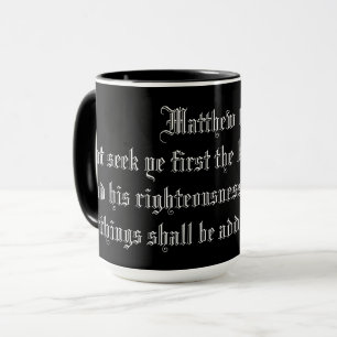 CANECA MATTHEW 6:33