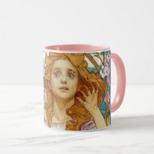 Caneca Maud Adams como Joan of Arc, Mucha