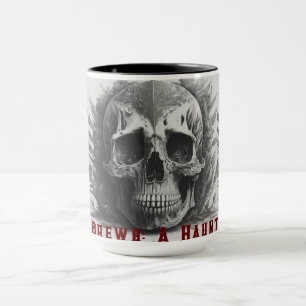 Caneca "Maus-Vivos: Um Saco de Assalto" Café de Halloween
