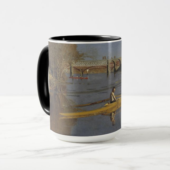 Caneca Max Schmitt em um Solteiro Scull-Thomas Eakins (Frente Esquerda)