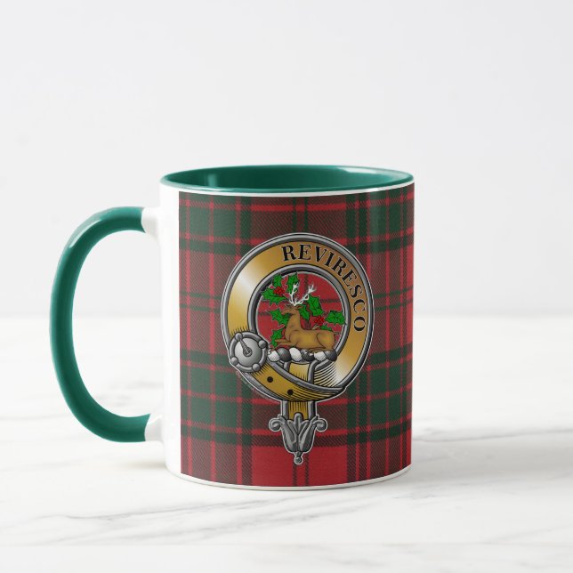 Caneca Maxwell Tartan & Crachá (Esquerda)