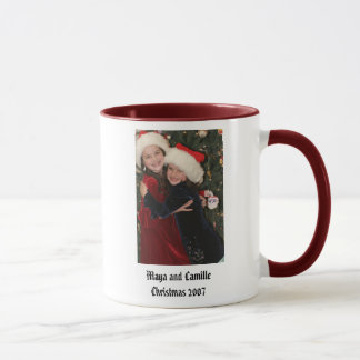 Caneca Maya e CamilleChristmas 2007