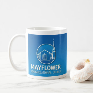Caneca Mayflower com dois logotipos