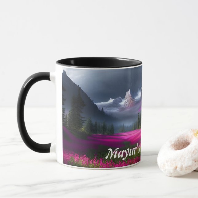Caneca Mayur's Morning Tea Personalizável (Com Donut)