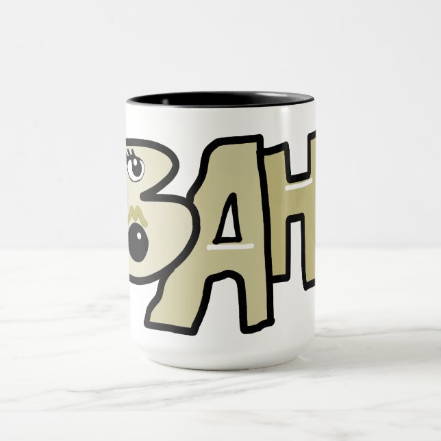 Caneca Mazipoodles Bah Humbug Pastel Olive (Centro)