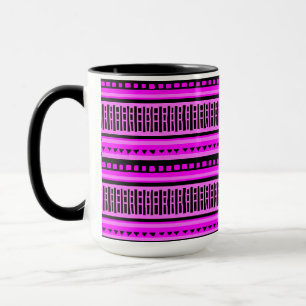 Caneca MAZIPOÓDLES Cortagem com costelas riscadas Padrão