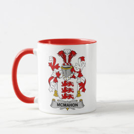 Caneca Mc Mahon Family Coat of Arms Coffee Mug