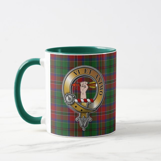 Caneca McCulloch Tartan & Crachá (Esquerda)