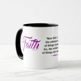 Caneca MDILLONDESIGNS.COM apresenta o #FAITH Scripting