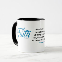 Caneca MDILLONDESIGNS.COM apresenta o #FAITH Scripting