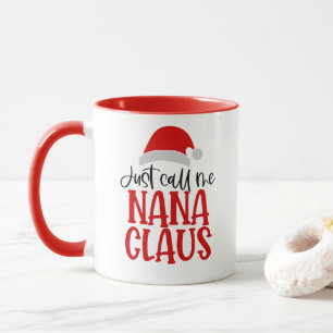 Caneca Me Chame De Nana Claus