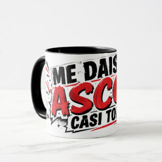 Caneca Me dais asco casi todos