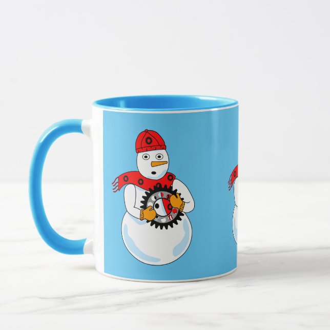 Caneca Mecânico Snowman (Esquerda)