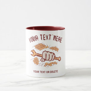 Caneca Mecânico/técnico automático. Reparo de Carros. Mod