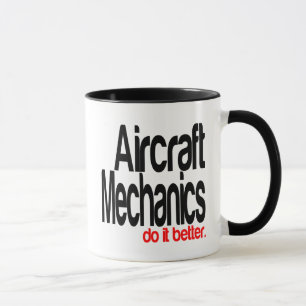 Caneca Mecanismos de aeronaves fazem melhor
