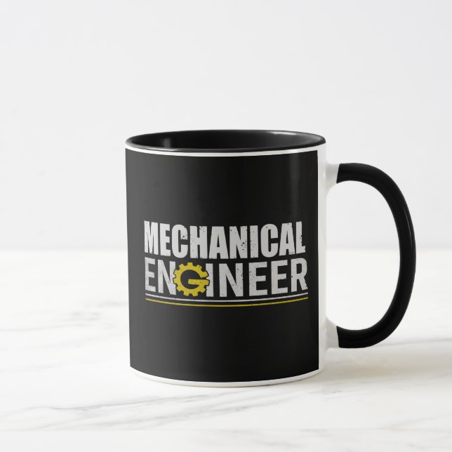 Caneca Mechanical Engineering Funny Engineer (Direita)