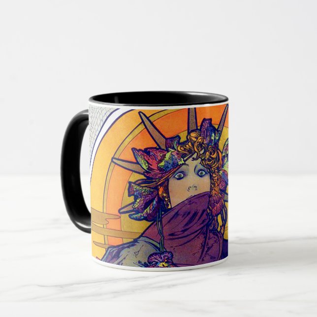 Caneca Medea (Medee), Alphonse Mucha (Frente Esquerda)