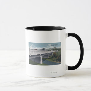 Caneca Medford, Oregon - Vista da Ponte Bear Creek