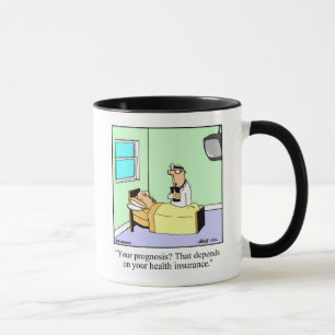 Caneca Medicina Engraçada/Doutor Humor Mug