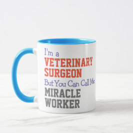 Caneca Medicina Veterinária Milagre