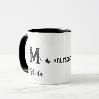 Caneca Médico Personalizado Estetoscópio de Enfermeira Mo