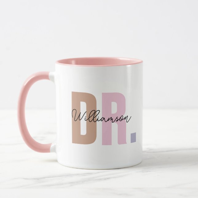 Caneca Médico Personalizado Mug, Futuro Doutor Mug, Gradu (Esquerda)